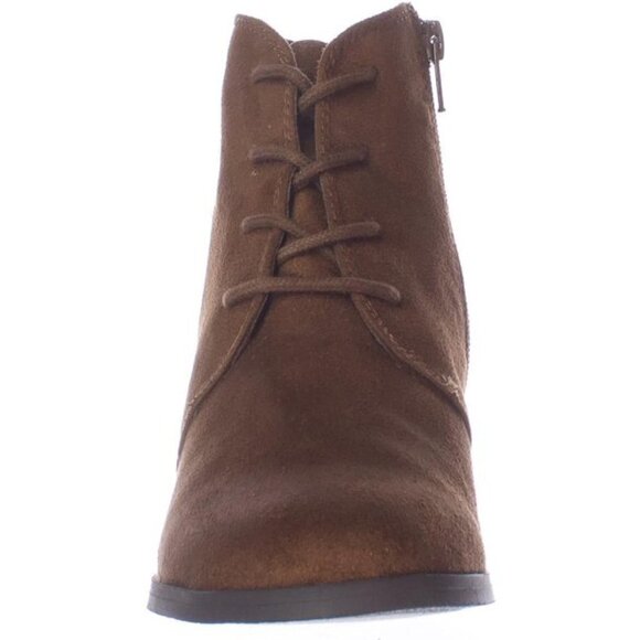 American Rag Baylie Brown Wedge Boots Shoes 9 Medium - Picture 5 of 12